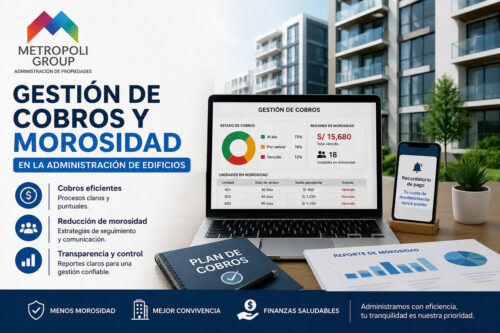 Gestión de cobros y morosidad en la administración de edificios
