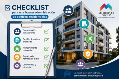 Checklist para una buena administración de edificios residenciales en Perú