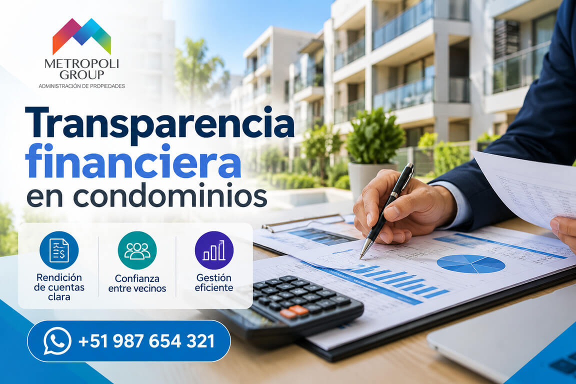 Transparencia financiera en condominios